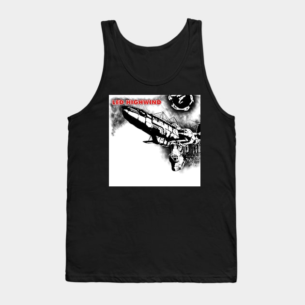 LED HIGHWIND (White) Tank Top by Mashups You Never Asked For